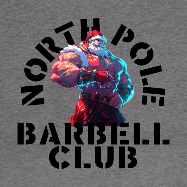 North Pole Barbell Club 3 by ScottLeechShirts